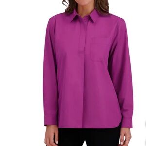 French Connection Purple Button Down Shirt